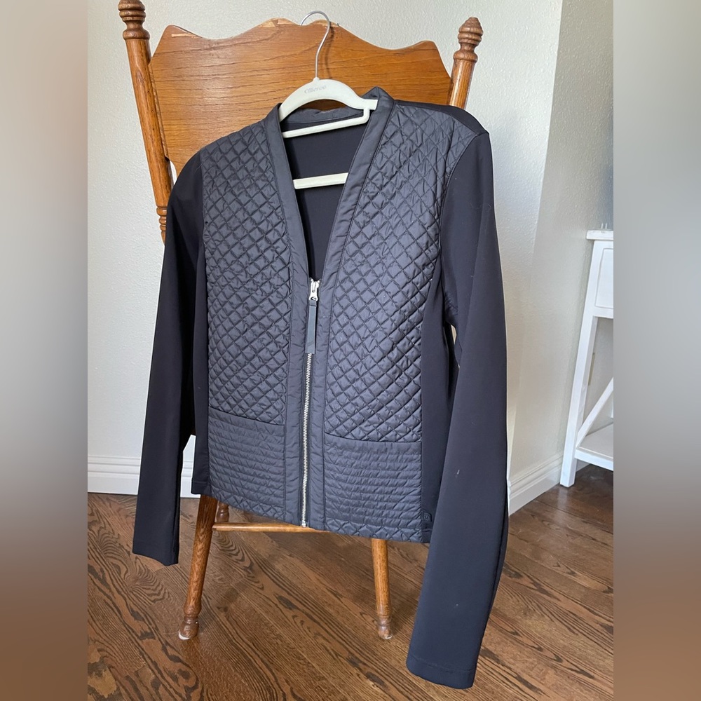 Lululemon quilted cardigan